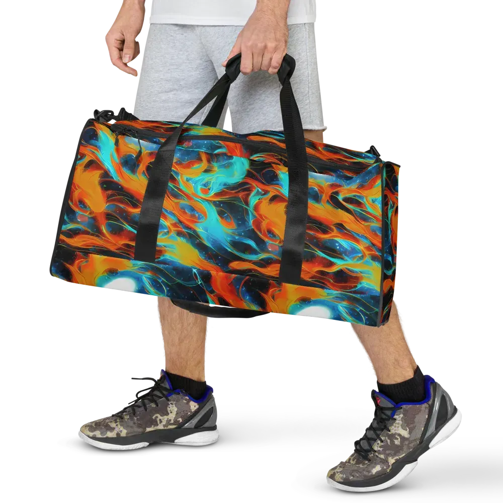 Ember Ocean on Duffle Bag — Front