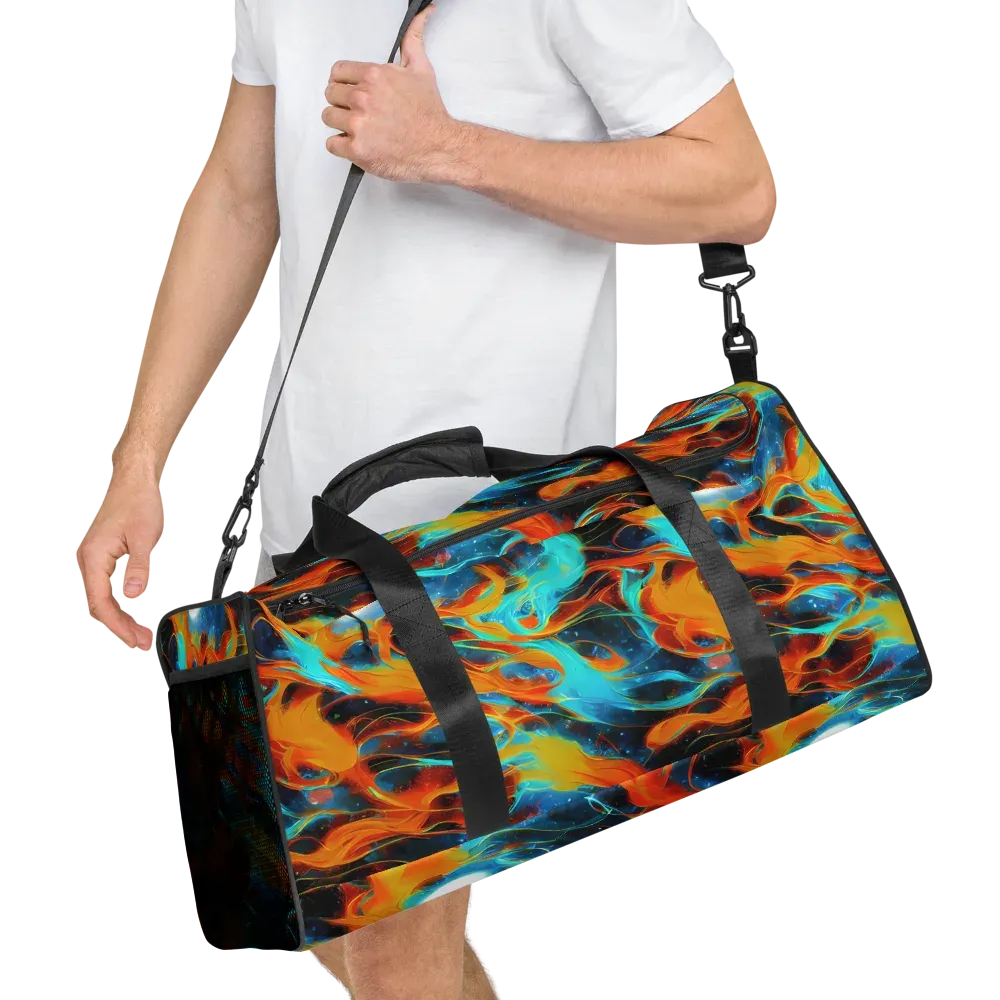 Ember Ocean on Duffle Bag — Right Front