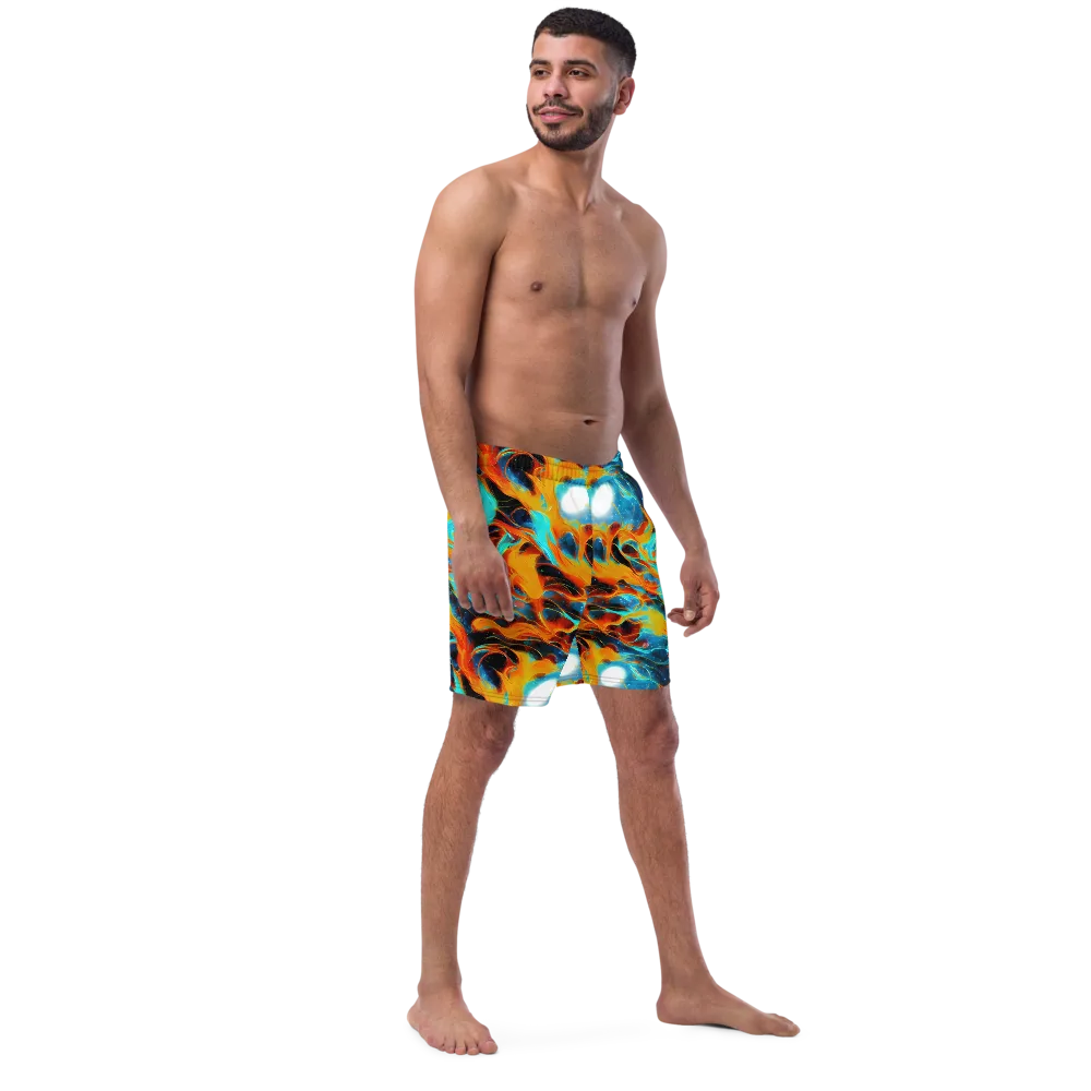 Ember Ocean on Swim Trunks — Right Front