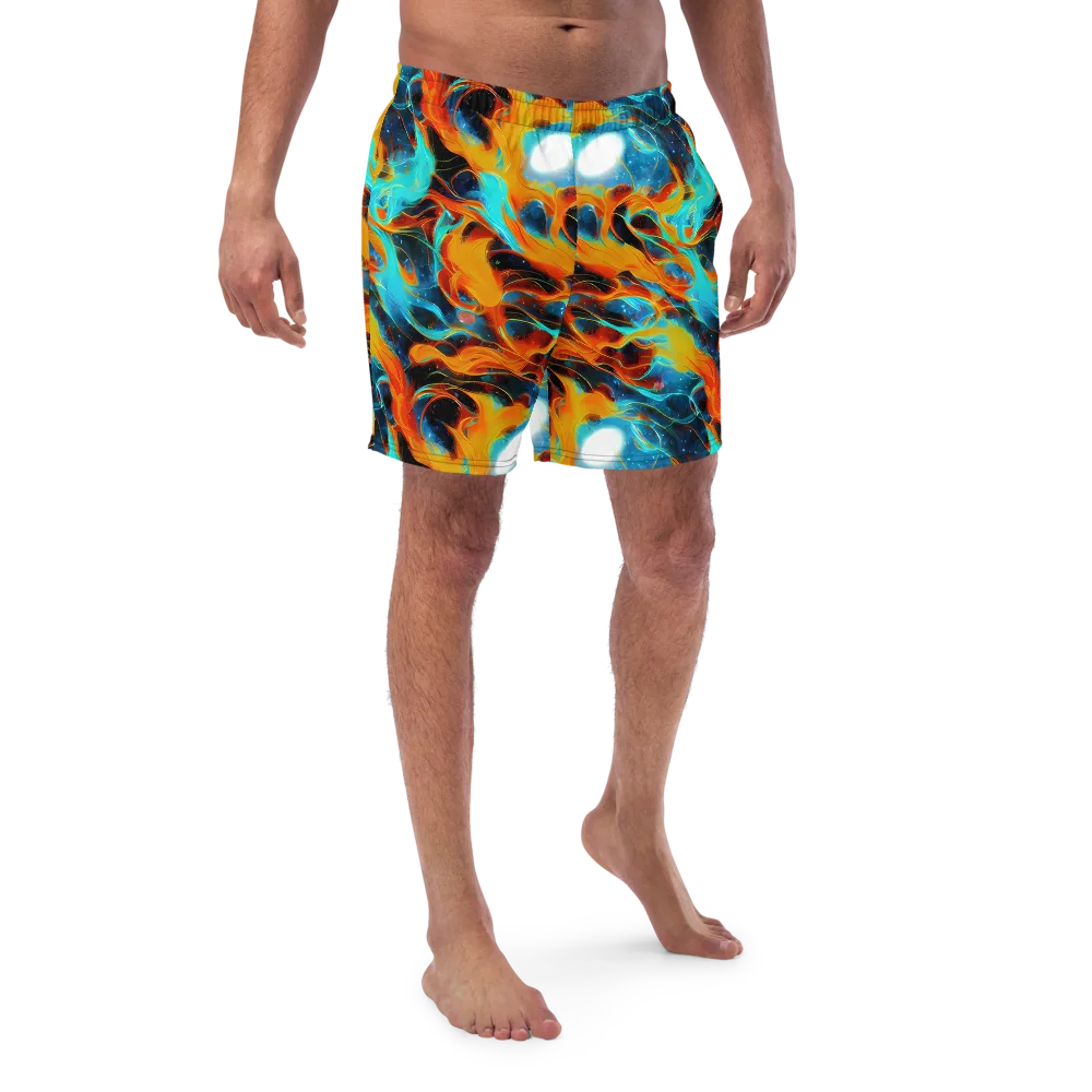 Ember Ocean on Swim Trunks — Front