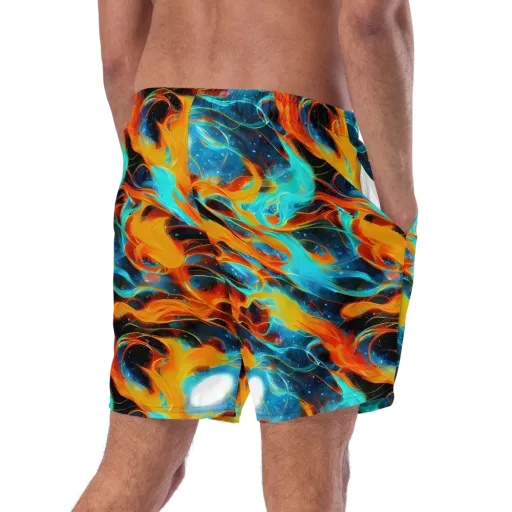 Ember Ocean on a Swim Trunks