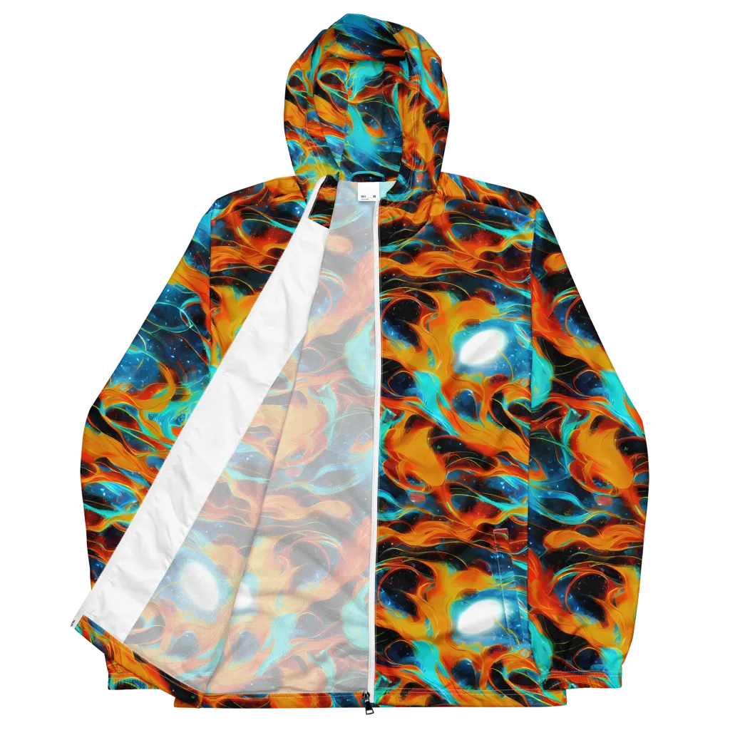 Ember Ocean on Men's Windbreaker — Front