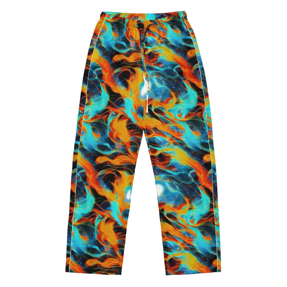 Ember Ocean on Women's Pajama Pants — Front