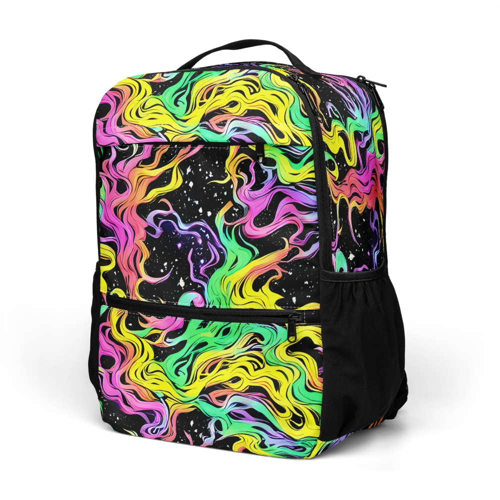 Midnight Chromatic on Utility Backpack — Left Front