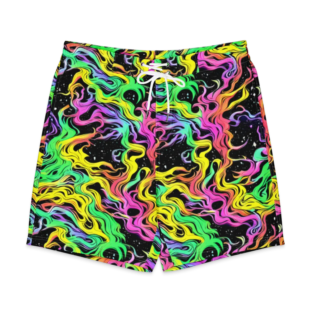 Midnight Chromatic on Men's Board Shorts — Front