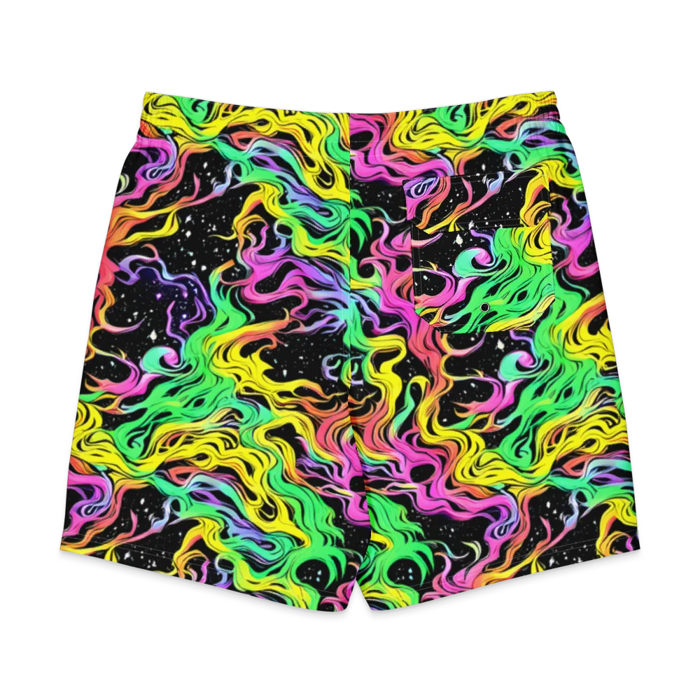 Midnight Chromatic on Men's Board Shorts — Back