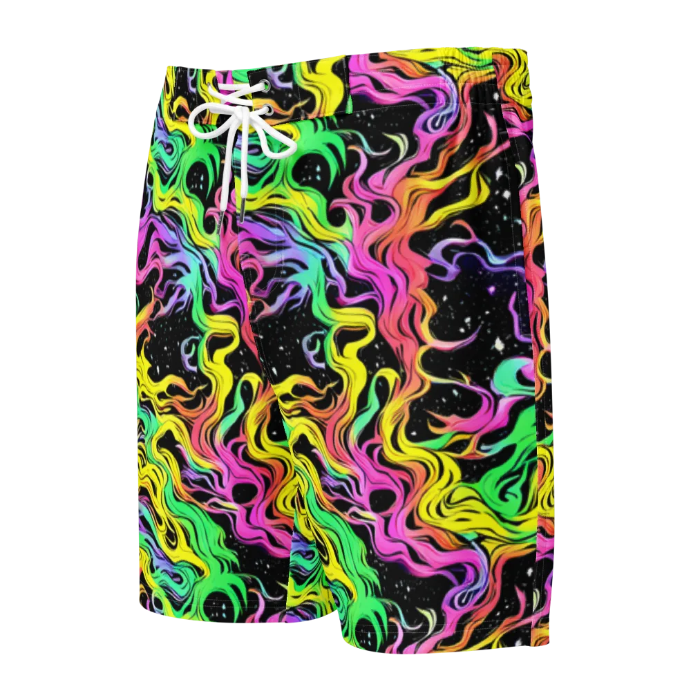 Midnight Chromatic on Men's Board Shorts — Front