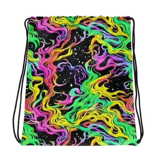Midnight Chromatic on a Drawstring Bag
