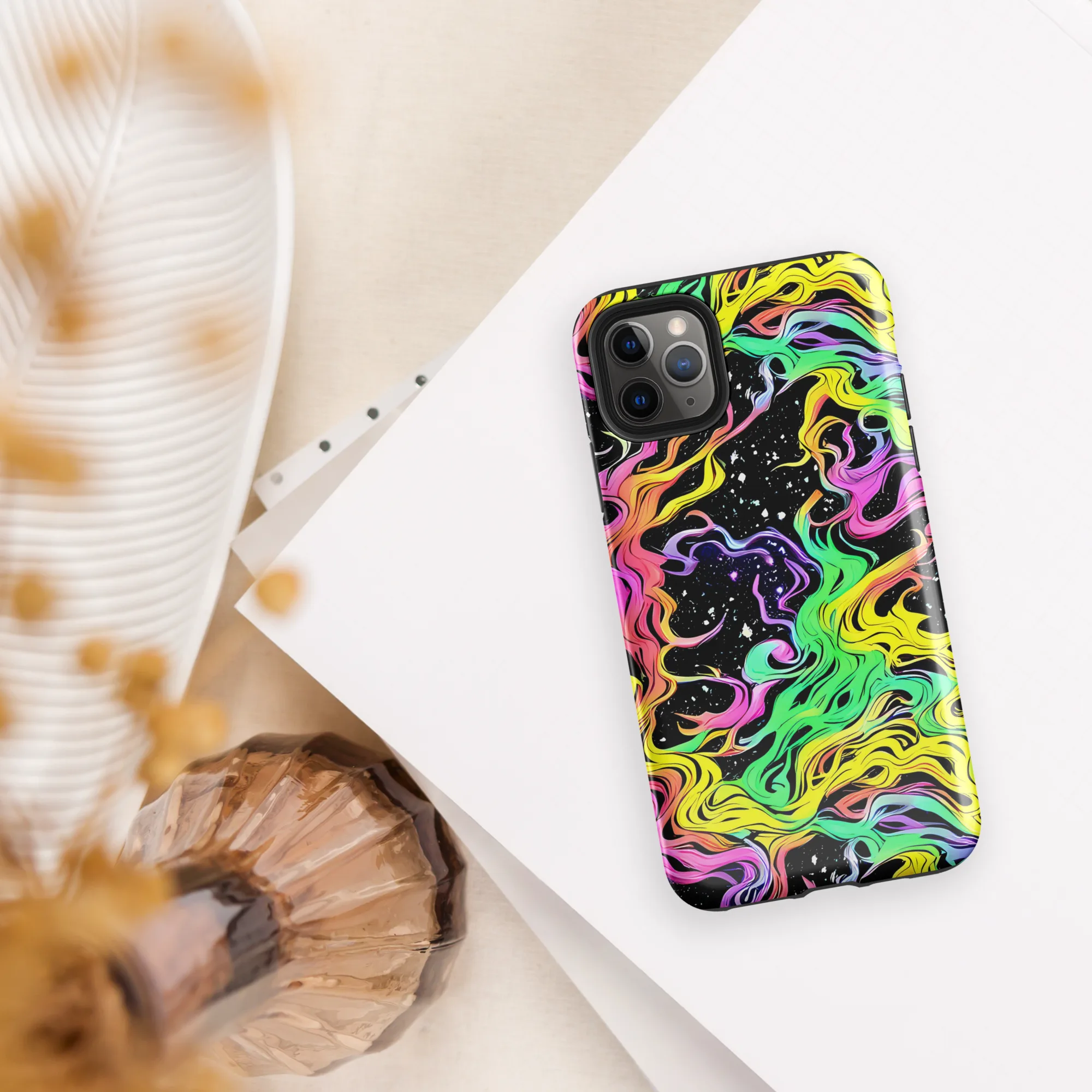 Midnight Chromatic on Tough Case for iPhone® — Front