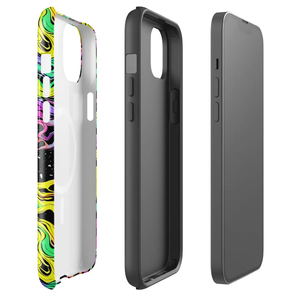 Midnight Chromatic on MagSafe Tough Case for iPhone® — Front