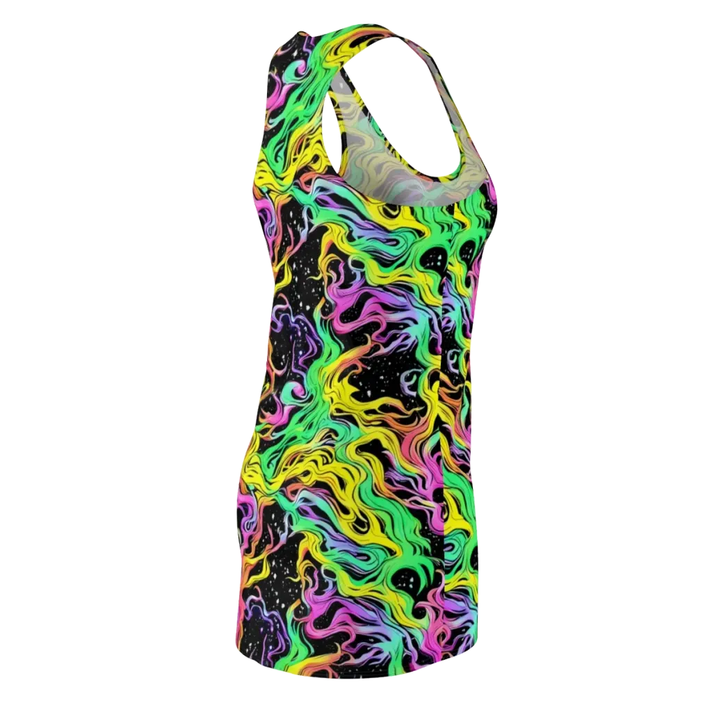 Midnight Chromatic on Racerback Dress — Back Side