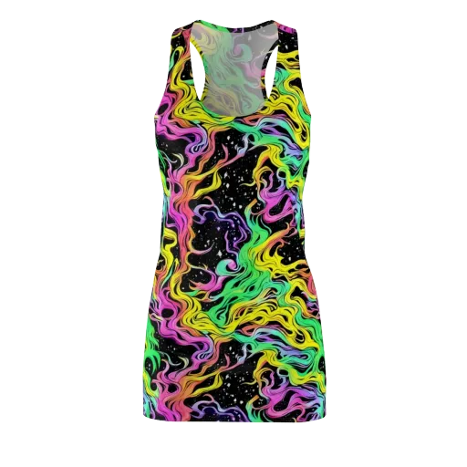 Midnight Chromatic on a Racerback Dress