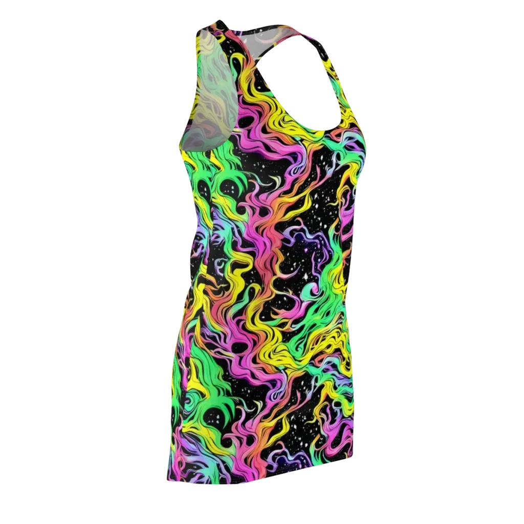 Midnight Chromatic on Racerback Dress — Front Side