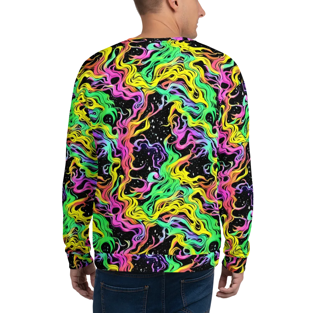 Midnight Chromatic on Sweatshirt — Back