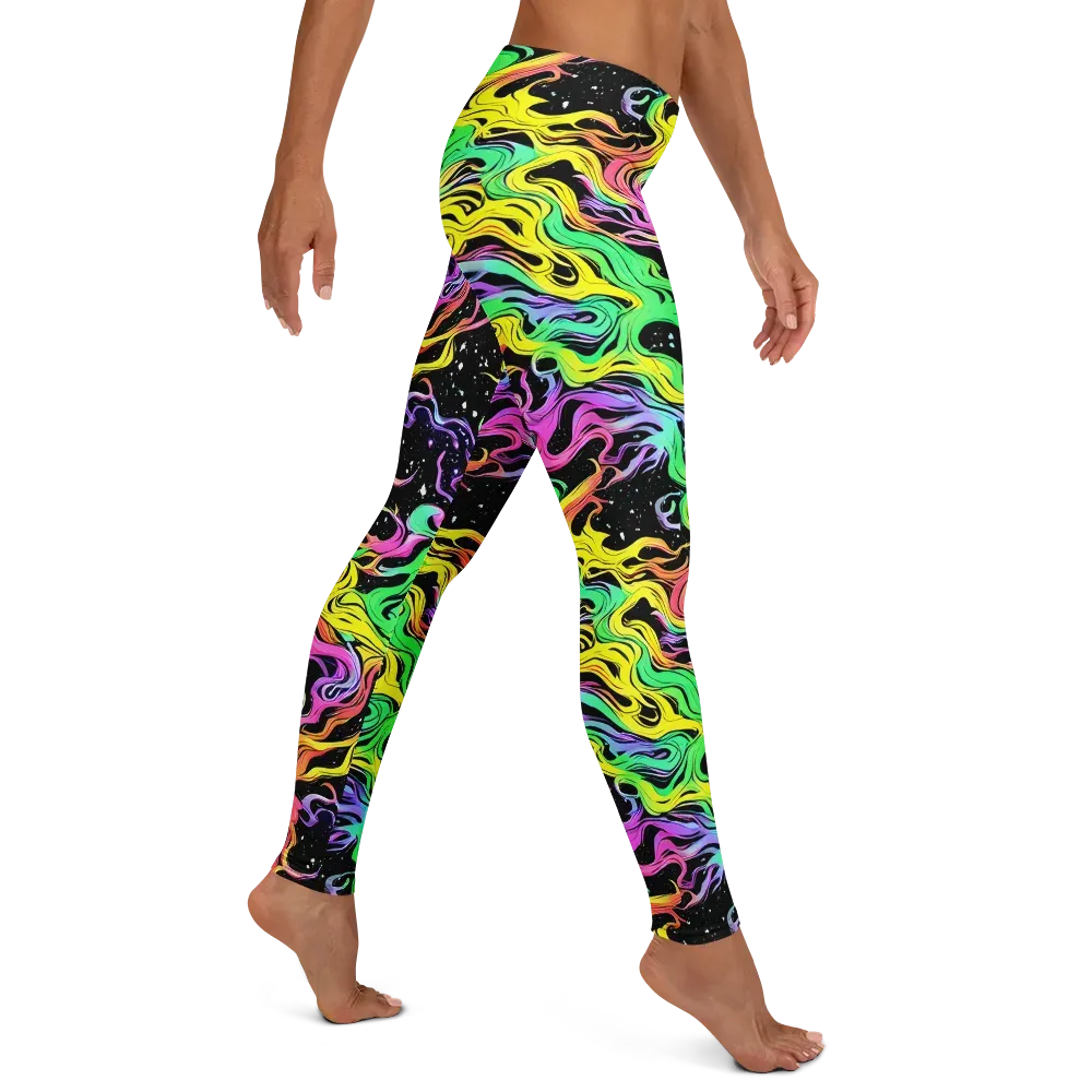 Midnight Chromatic on Leggings — Right