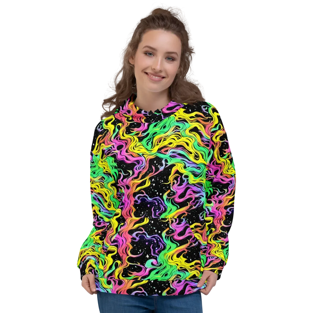 Midnight Chromatic on Hoodie — Front