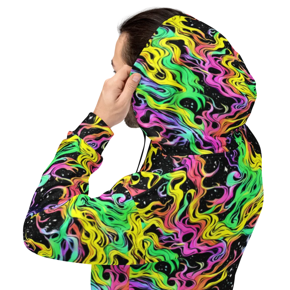 Midnight Chromatic on Hoodie — Back