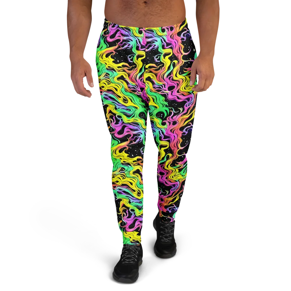 Midnight Chromatic on Men's Joggers — Front