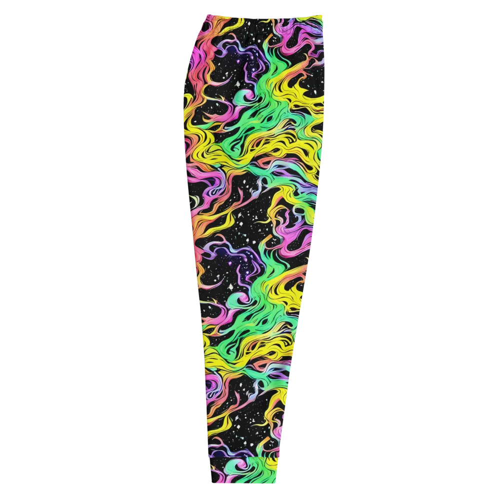 Midnight Chromatic on Men's Joggers — Right