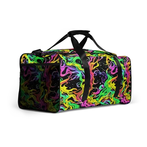 Midnight Chromatic on a Duffle Bag