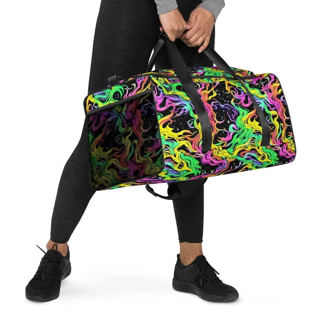 Midnight Chromatic on Duffle Bag — Right Front