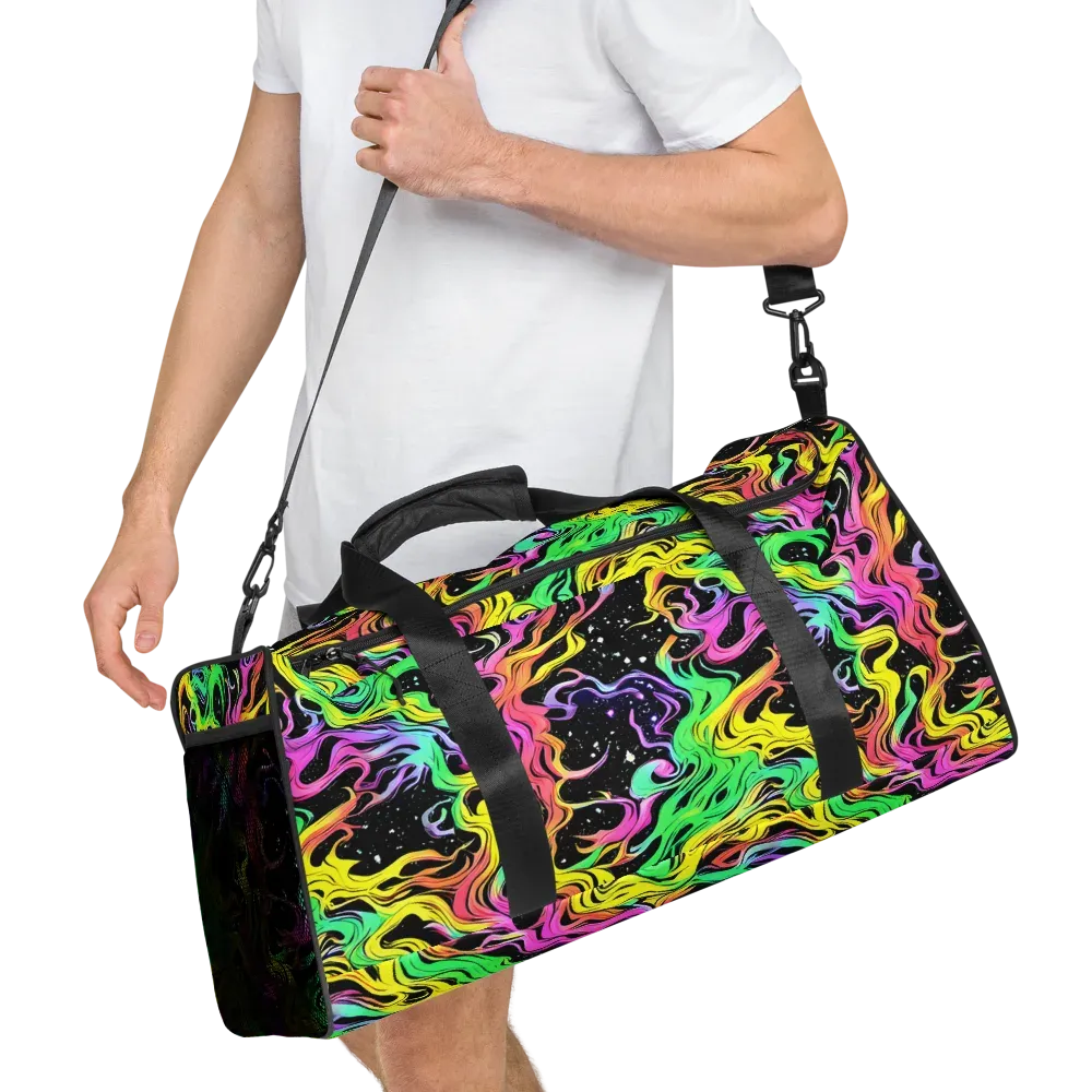 Midnight Chromatic on Duffle Bag — Right Front