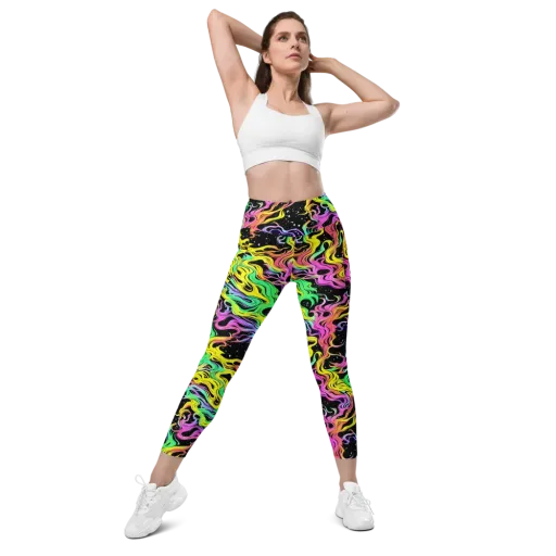 Midnight Chromatic on a Leggings with Pockets