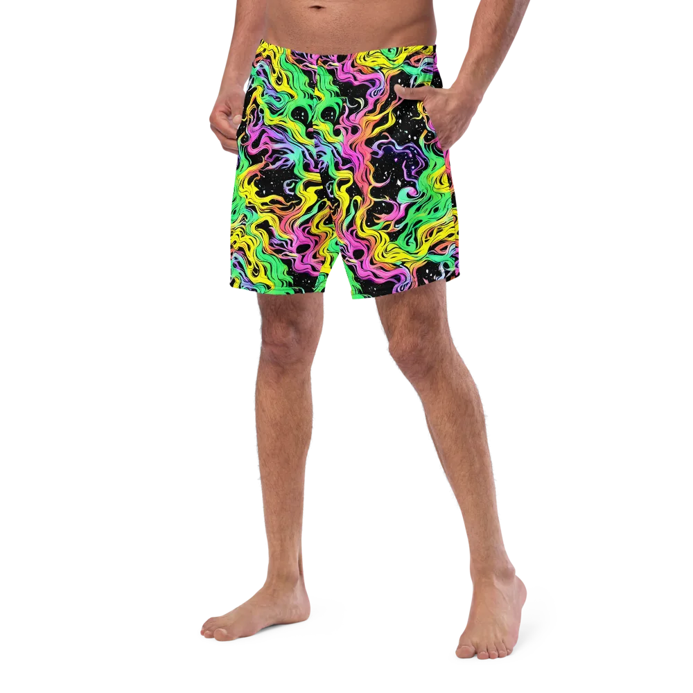 Midnight Chromatic on Swim Trunks — Left Front