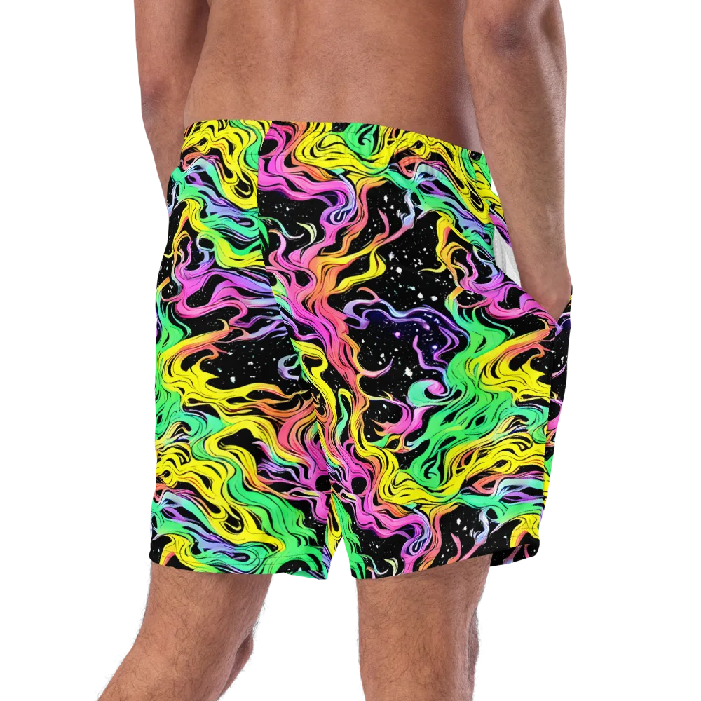 Midnight Chromatic on Swim Trunks — Right Back