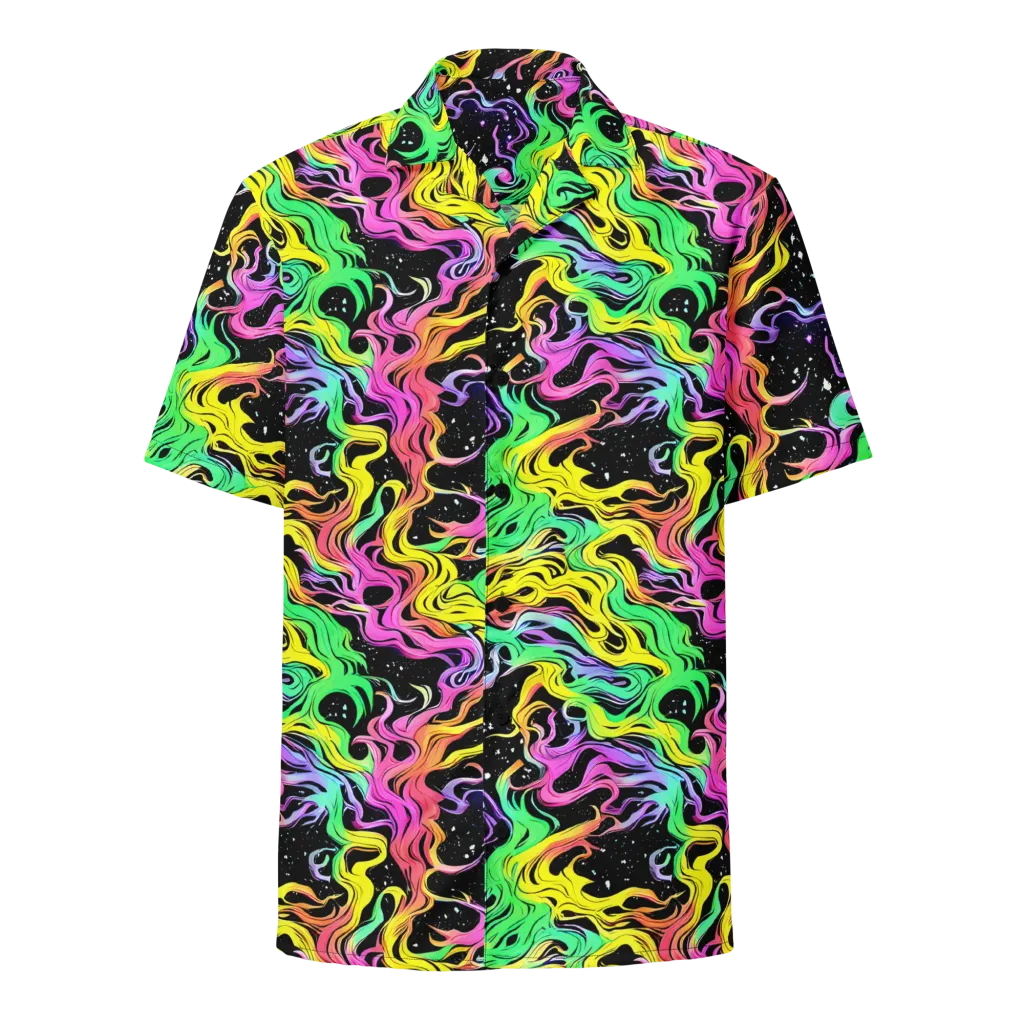Midnight Chromatic on Button Shirt — Front