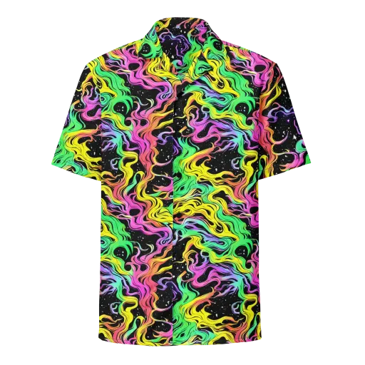 Midnight Chromatic on a Button Shirt