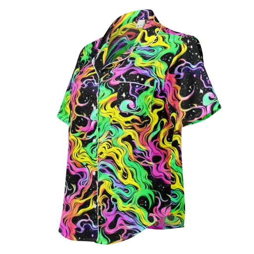 Midnight Chromatic on a Women's Short Sleeve Pajama Top