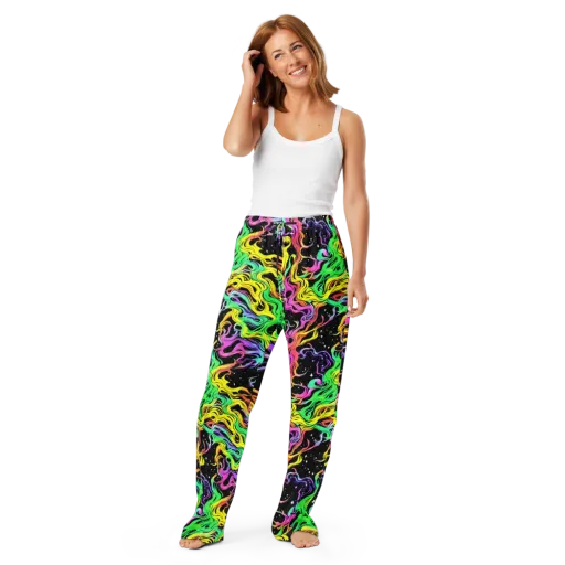 Midnight Chromatic on a Women's Pajama Pants