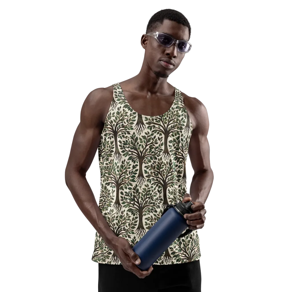 Tree of Life on Men's Tank Top — Front