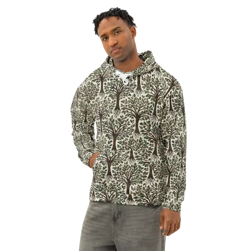 Tree of Life on a Cotton Hoodie