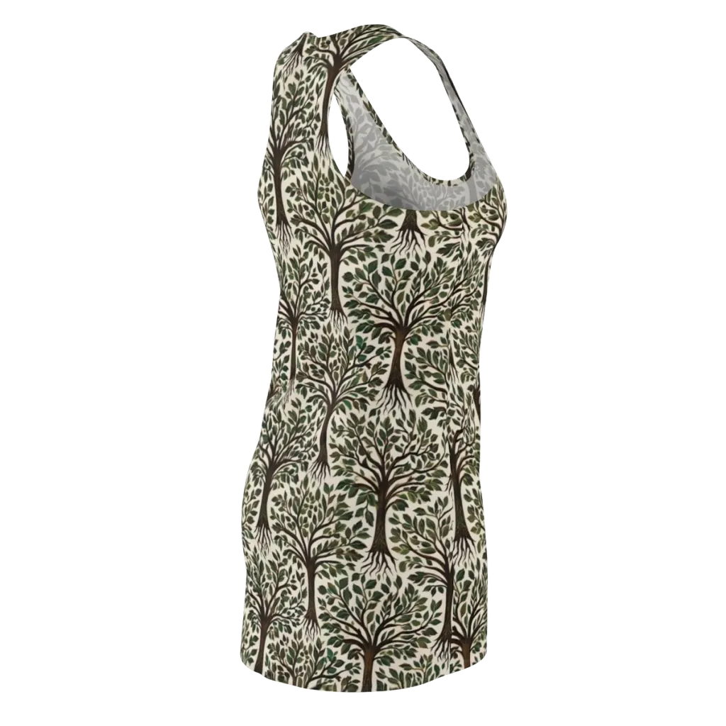 Tree of Life on Racerback Dress — Back Side