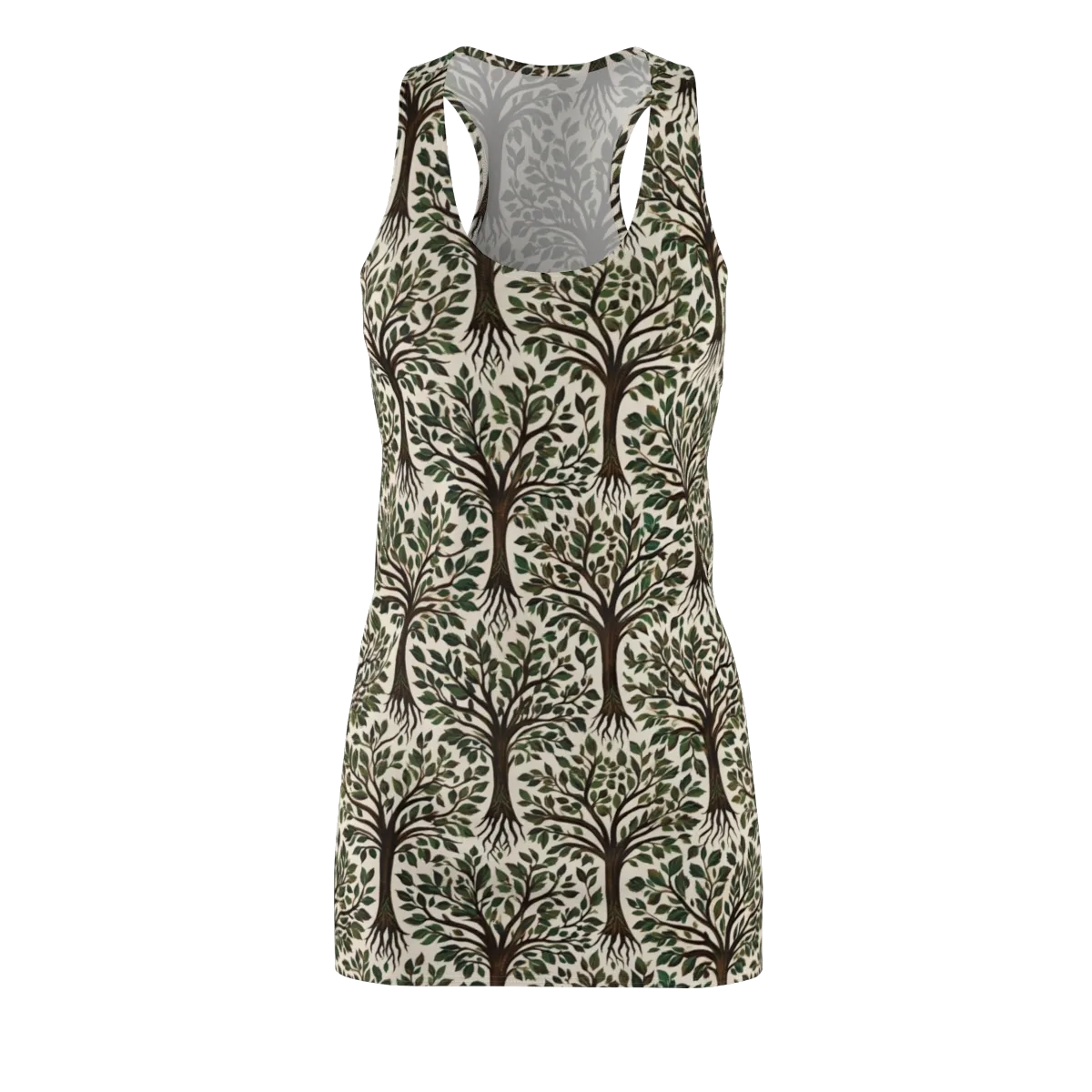 Tree of Life on Racerback Dress — Front