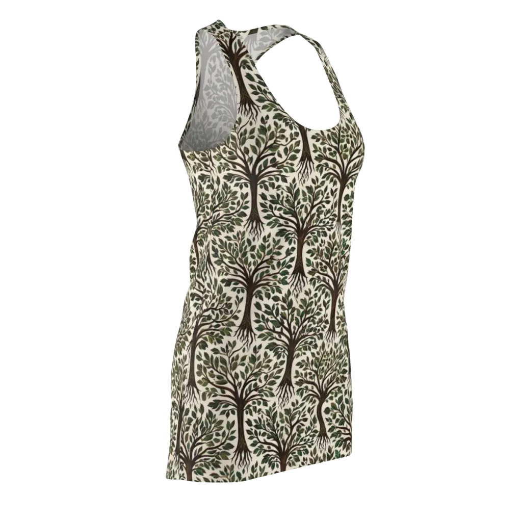 Tree of Life on Racerback Dress — Front Side