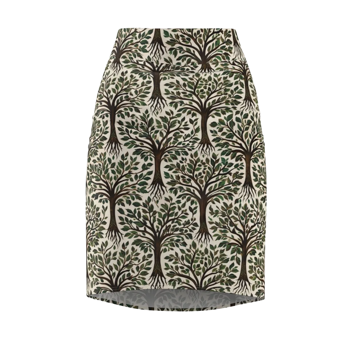 Tree of Life on Pencil Skirt — Front