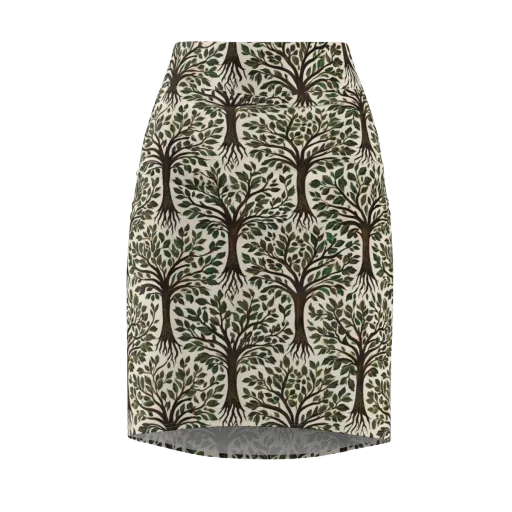 Tree of Life on a Pencil Skirt