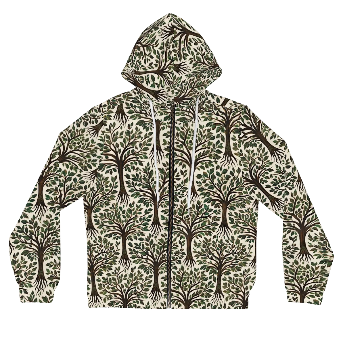 Tree of Life on Women's Full-Zip Hoodie — Front