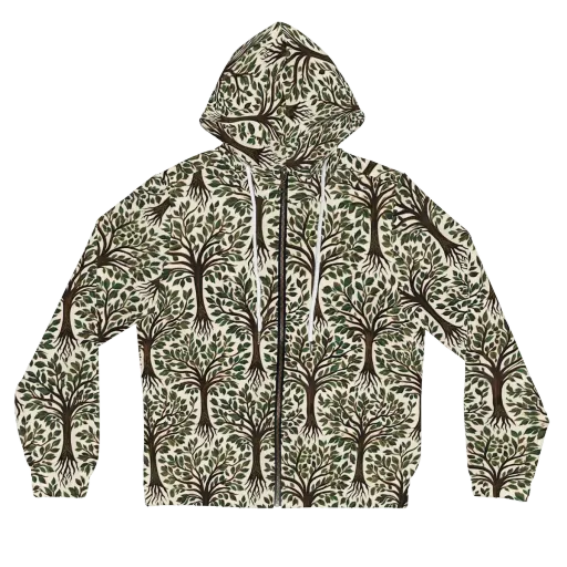 Tree of Life on a Women's Full-Zip Hoodie