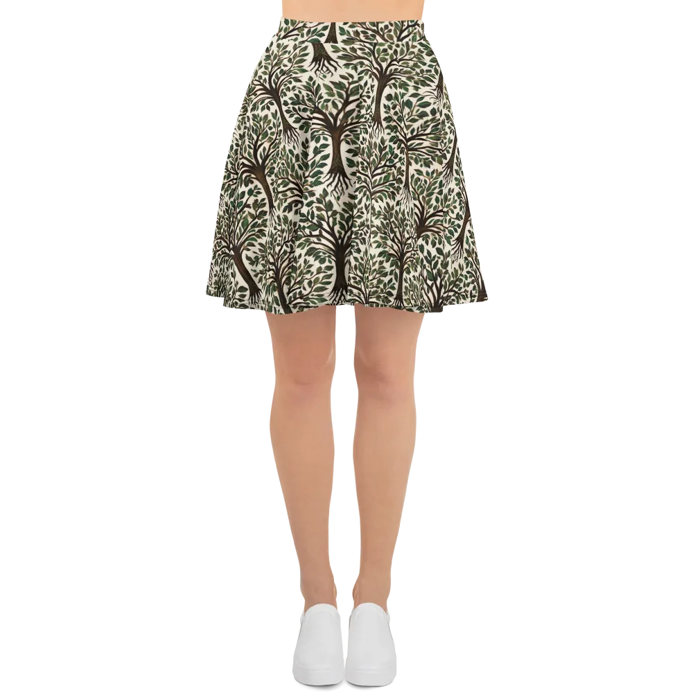 Tree of Life on Skater Skirt — Front