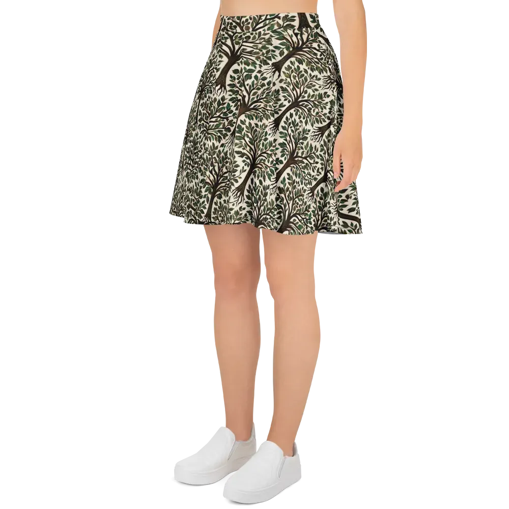 Tree of Life on Skater Skirt — Left