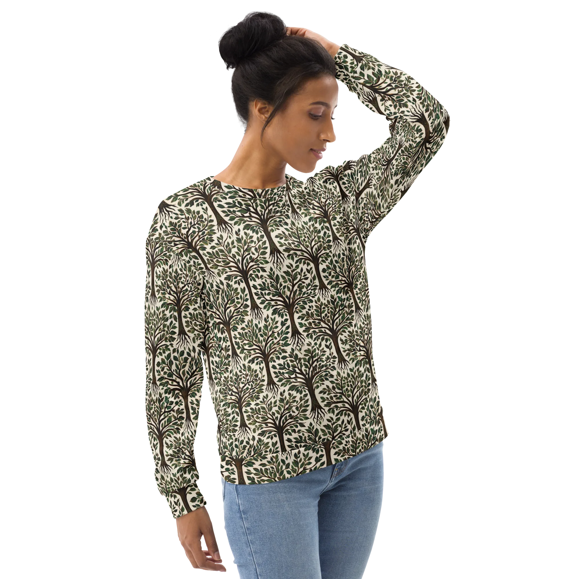 Tree of Life on Sweatshirt — Right Front