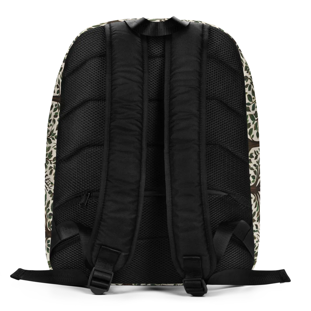 Tree of Life on Minimalist Backpack — Back