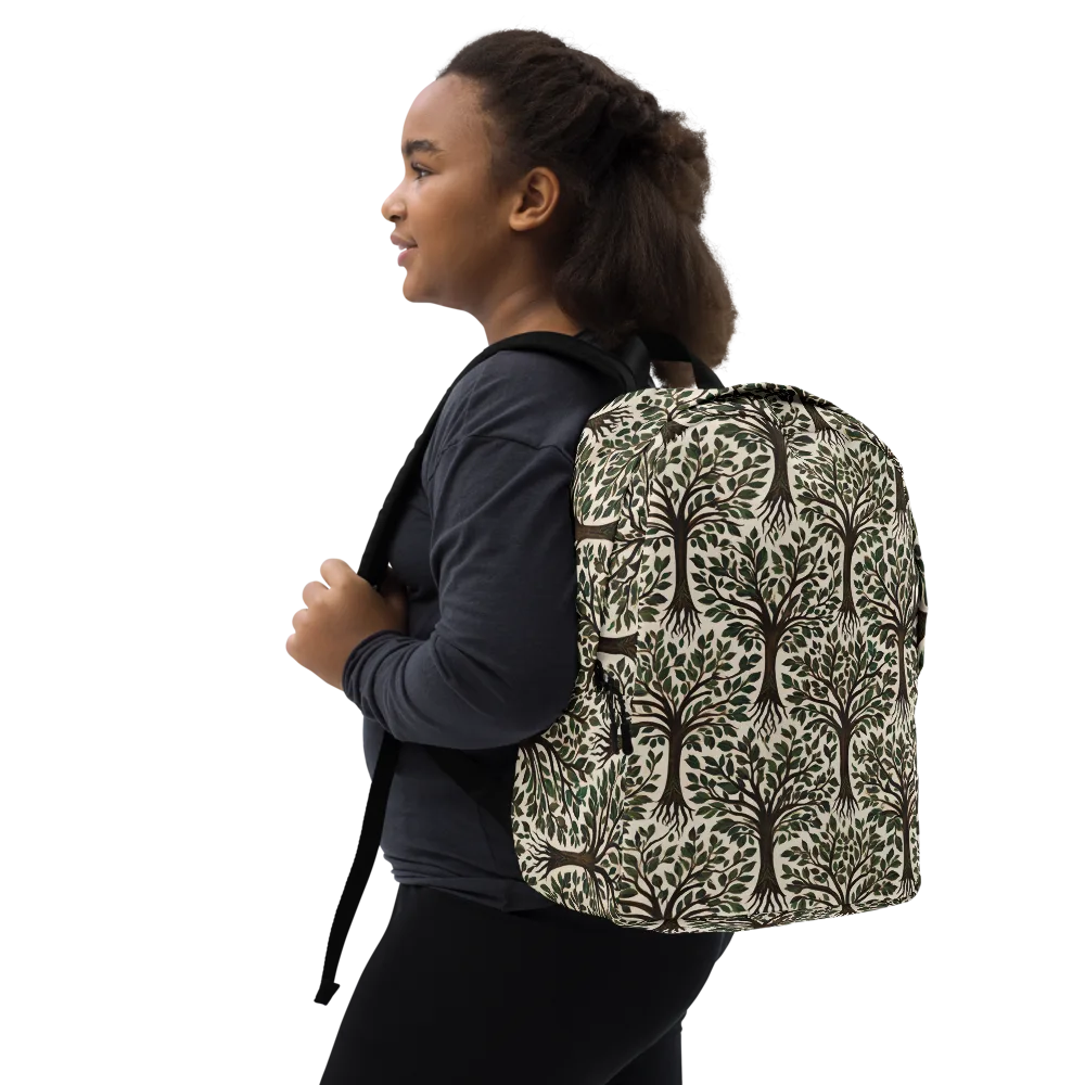 Tree of Life on Minimalist Backpack — Right Front