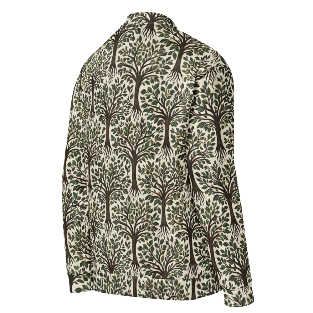 Tree of Life on Bomber Jacket — Right Back