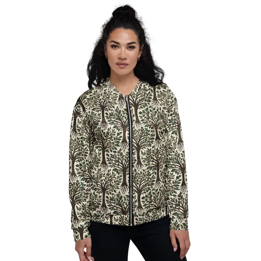 Tree of Life on Bomber Jacket — Front
