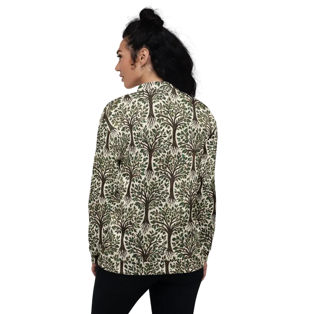 Tree of Life on Bomber Jacket — Back